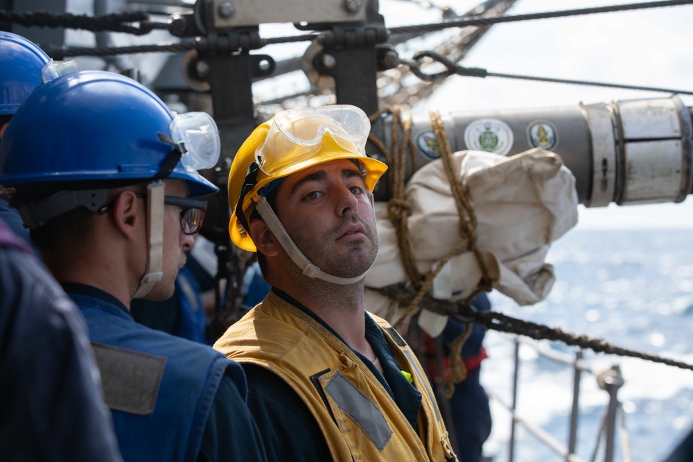 USS Normandy Deploys with the Gerald R. Ford Carrier Strike Group
