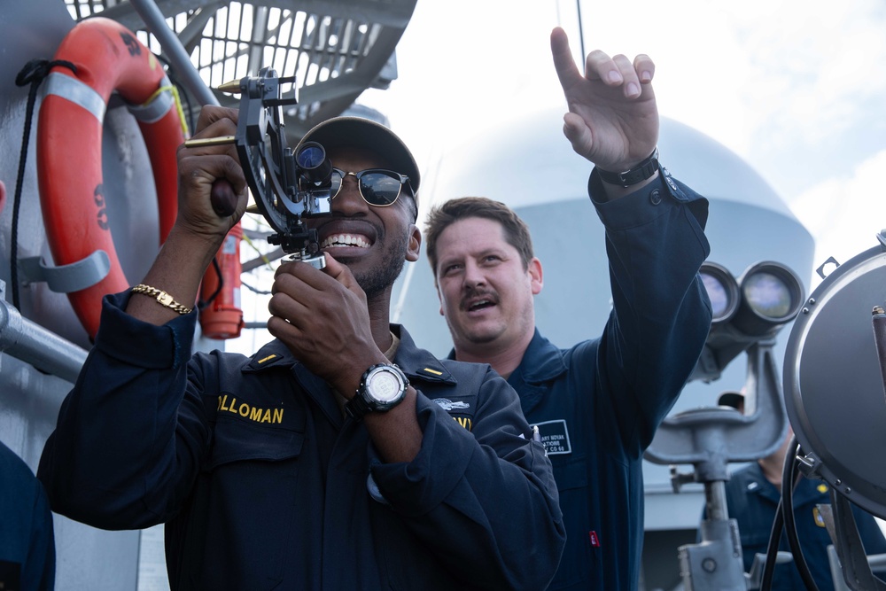 USS Normandy Deploys with the Gerald R. Ford Carrier Strike Group