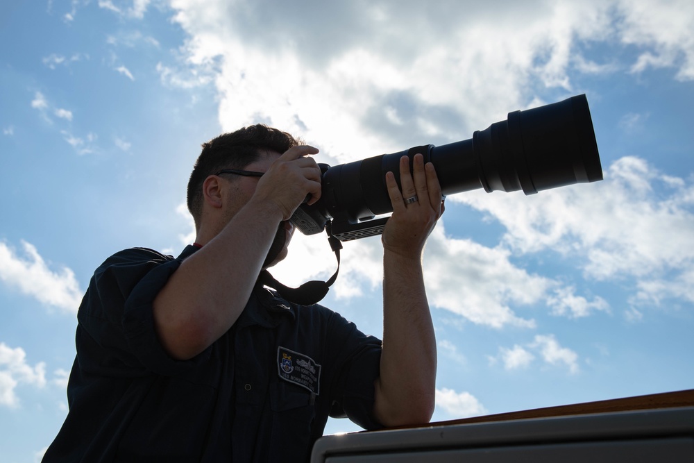USS Normandy Deploys with the Gerald R. Ford Carrier Strike Group