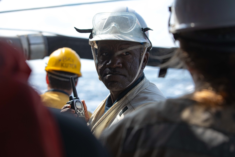 USS Normandy Deploys with the Gerald R. Ford Carrier Strike Group