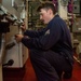 USS Ronald Reagan (CVN 76) engineering department conducts maintenance