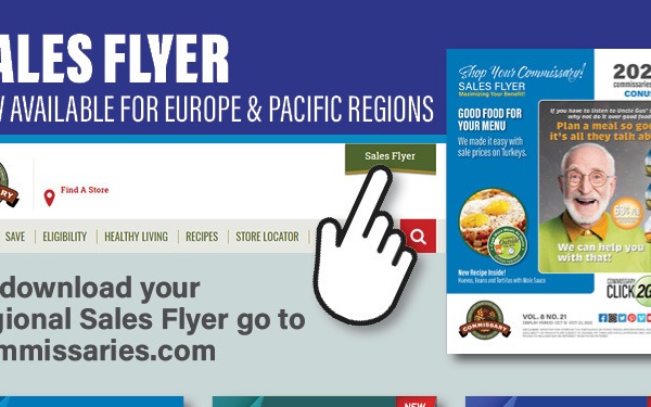 BREAKING NEWS: DeCA’s Oct. 10-23 Sales Flyer includes specific versions for CONUS, Europe, Pacific regions
