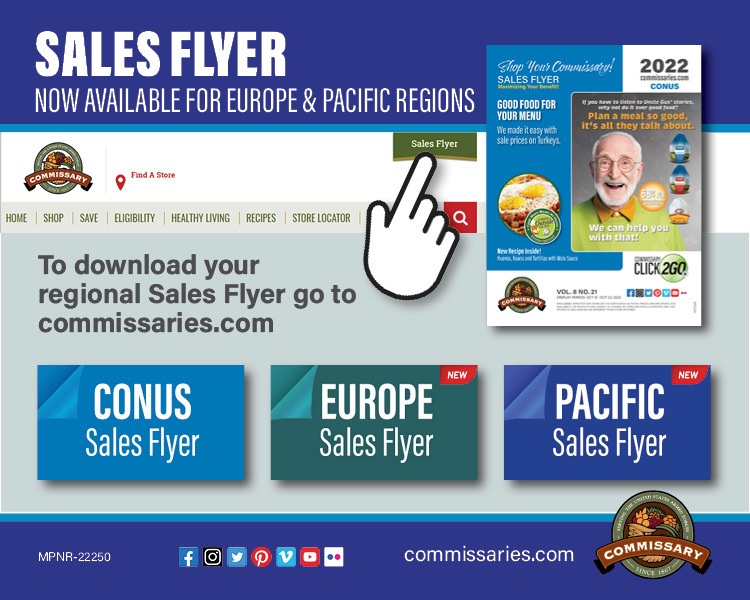 BREAKING NEWS: DeCA’s Oct. 10-23 Sales Flyer includes specific versions for CONUS, Europe, Pacific regions