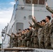 USS Arlington offloads 22nd Marine Expeditionary Unit