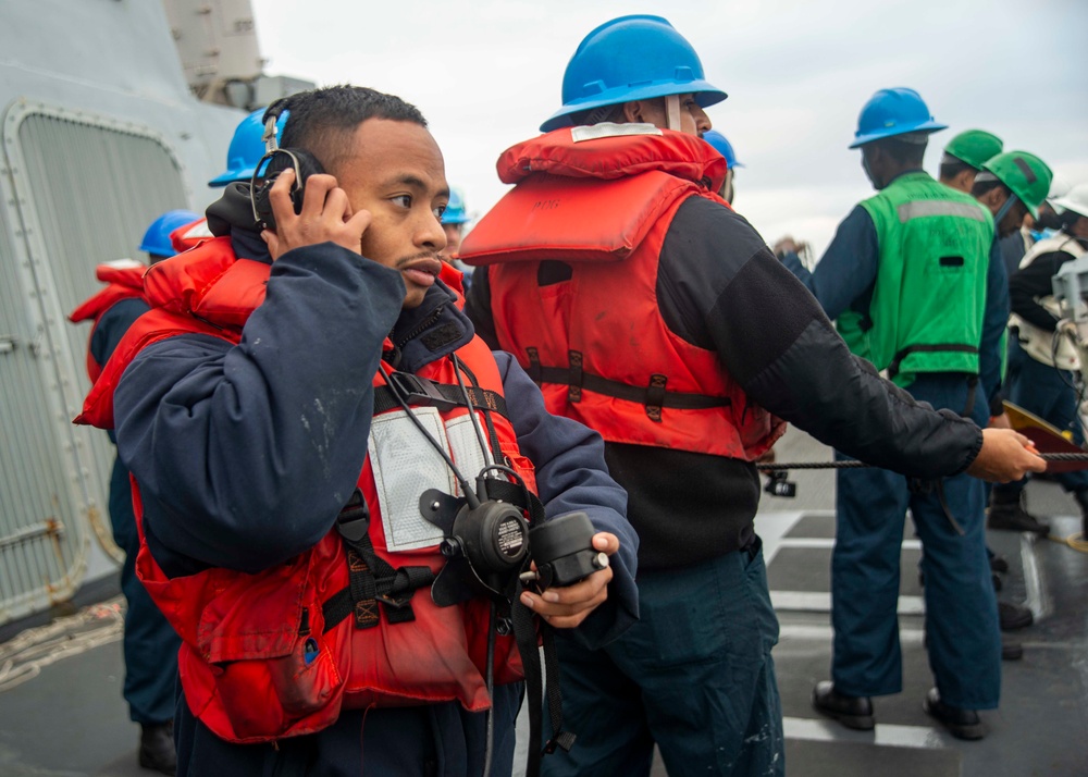 Replenishment At Sea