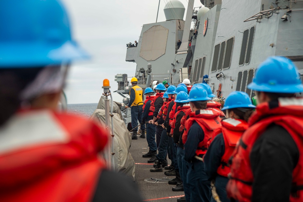 Replenishment At Sea