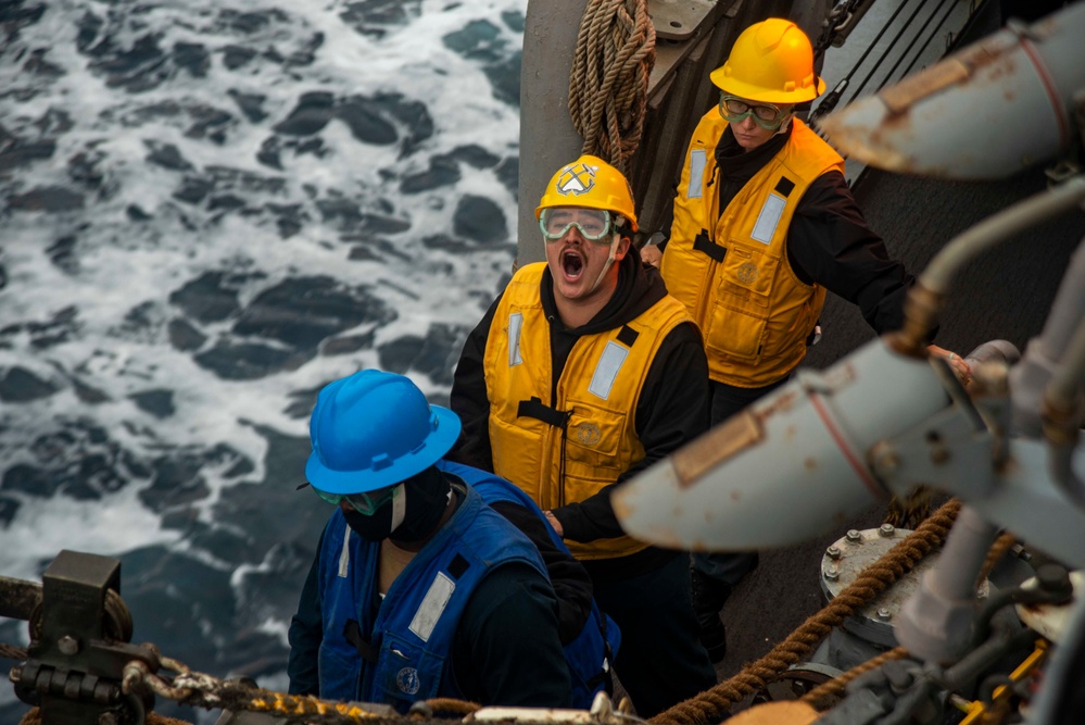 Replenishment At Sea