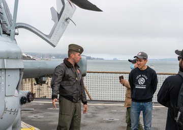 USS Harpers Ferry Host Tours During SFFW 2022
