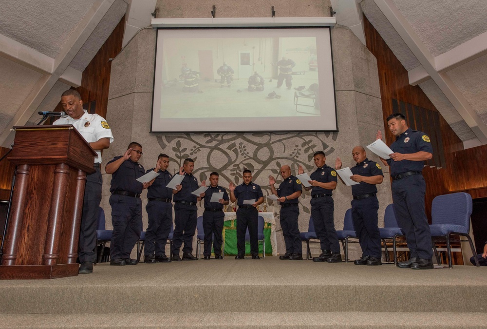 JRM Graduates Nine New Firefighters