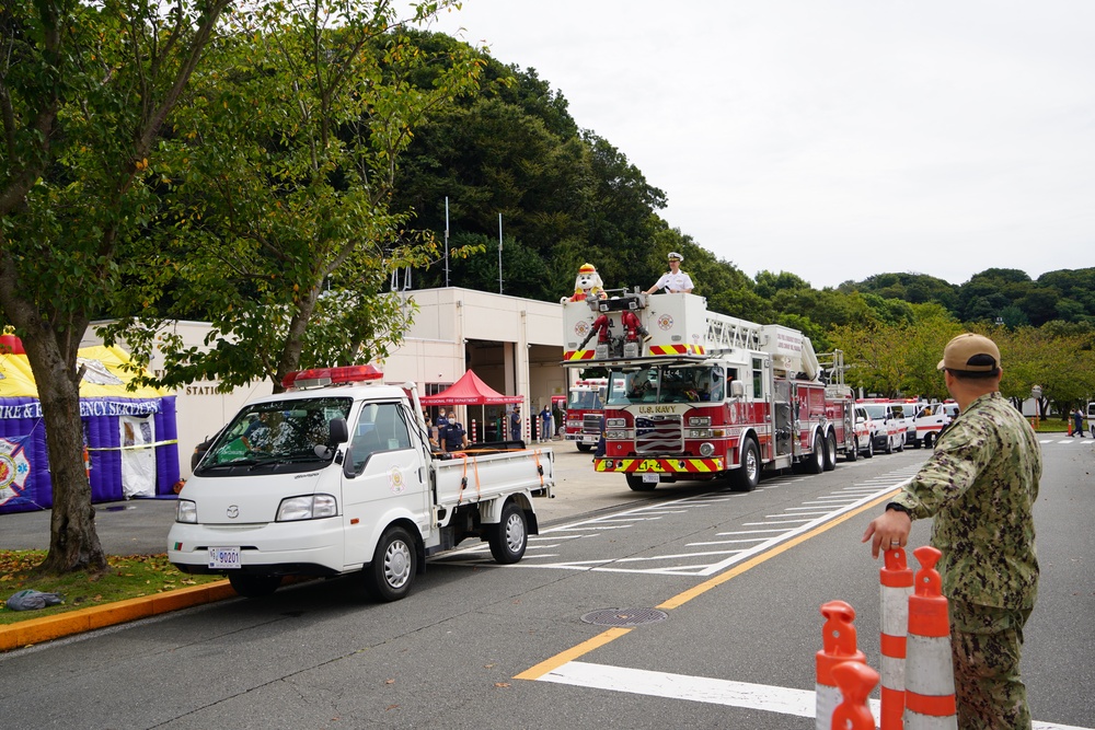 CNRJ F&amp;ES Hosts Ikego Fire Prevention Parade &amp; Open House