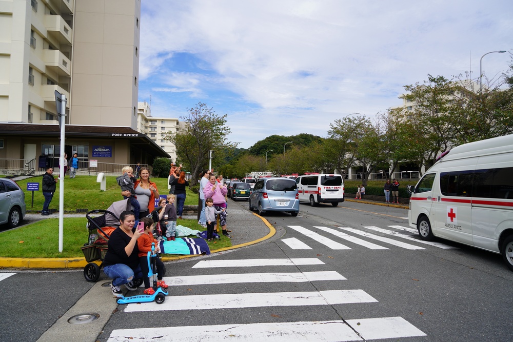 CNRJ F&amp;ES Hosts Ikego Fire Prevention Parade &amp; Open House