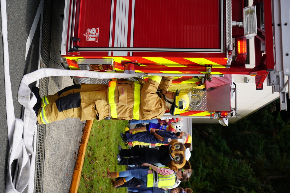 CNRJ F&amp;ES Hosts Ikego Fire Prevention Parade &amp; Open House
