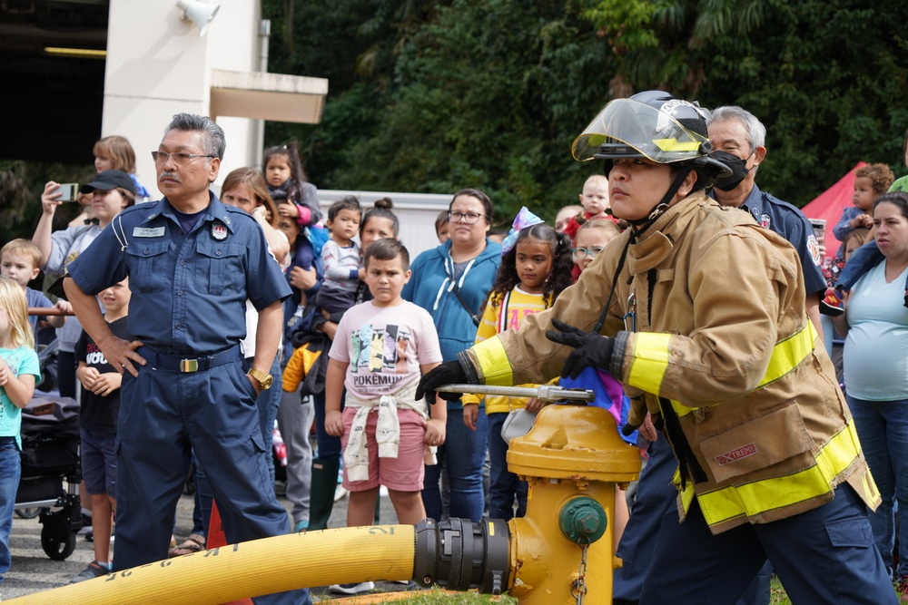 CNRJ F&amp;ES Hosts Ikego Fire Prevention Parade &amp; Open House