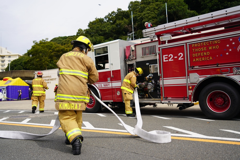 CNRJ F&amp;ES Hosts Ikego Fire Prevention Parade &amp; Open House