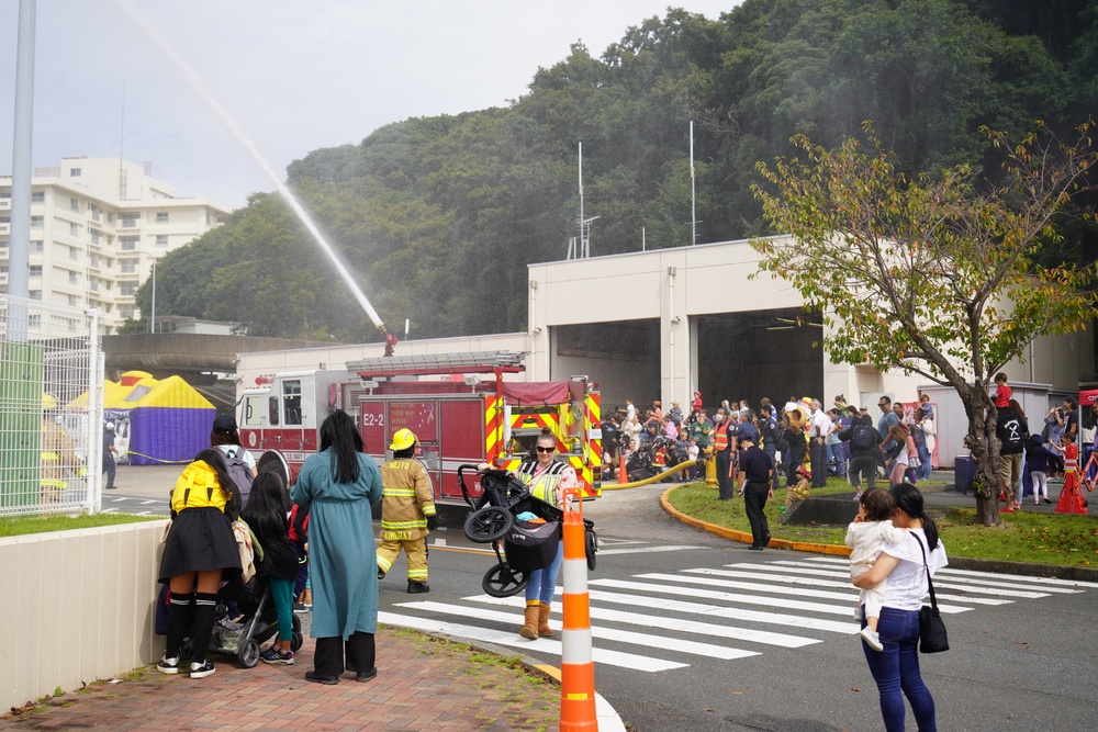 CNRJ F&amp;ES Hosts Ikego Fire Prevention Parade &amp; Open House