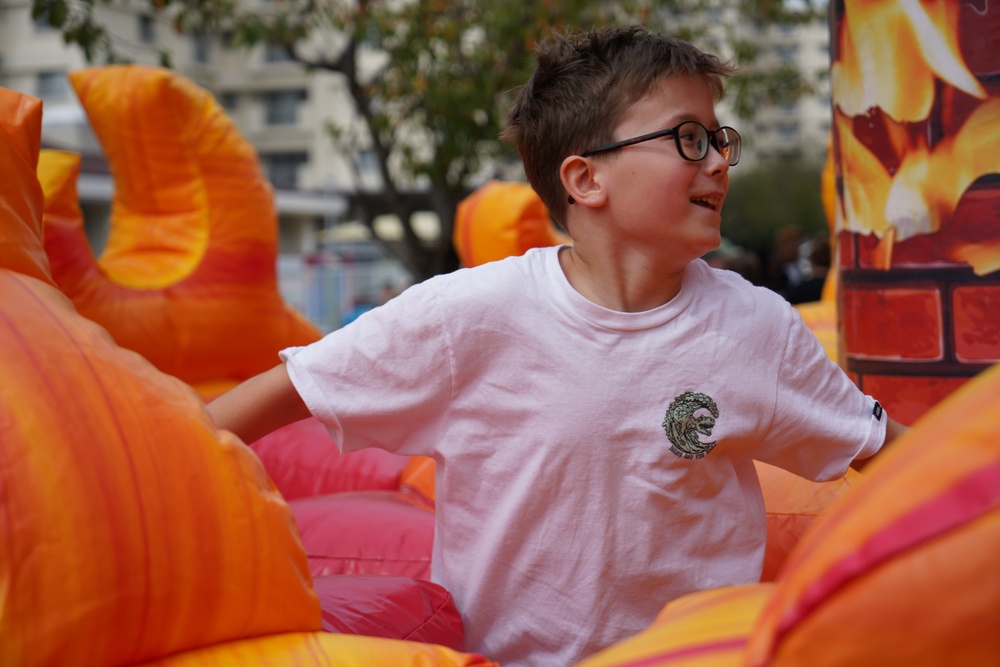 CNRJ F&amp;ES Hosts Ikego Fire Prevention Parade &amp; Open House