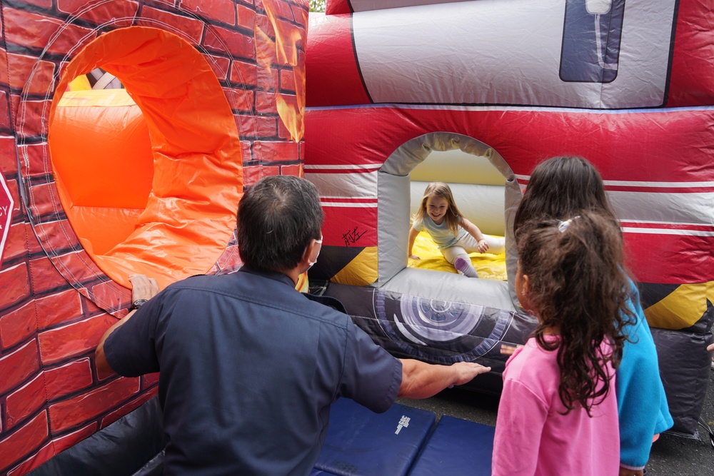 CNRJ F&amp;ES Hosts Ikego Fire Prevention Parade &amp; Open House