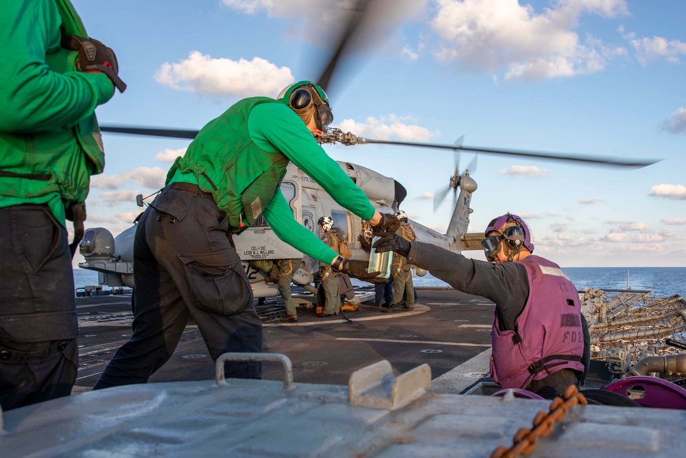 USS Leyte Gulf (CG 55) Daily Operations