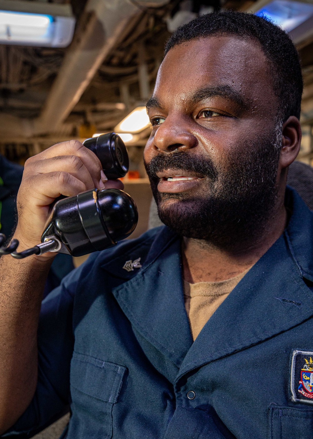 USS Chancellorsville Conducts Routine Engineering Operations