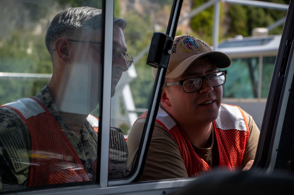 Barrier Boat Training in NSA Souda Bay