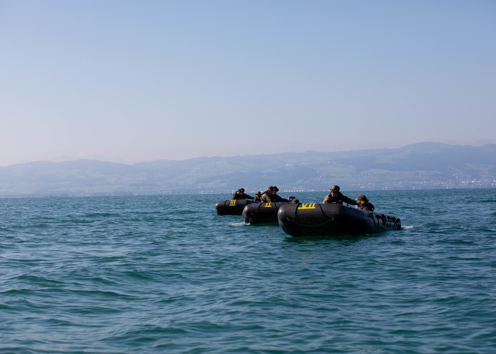 Lake Constance, Germany, Joint Water Airborne Operation Training