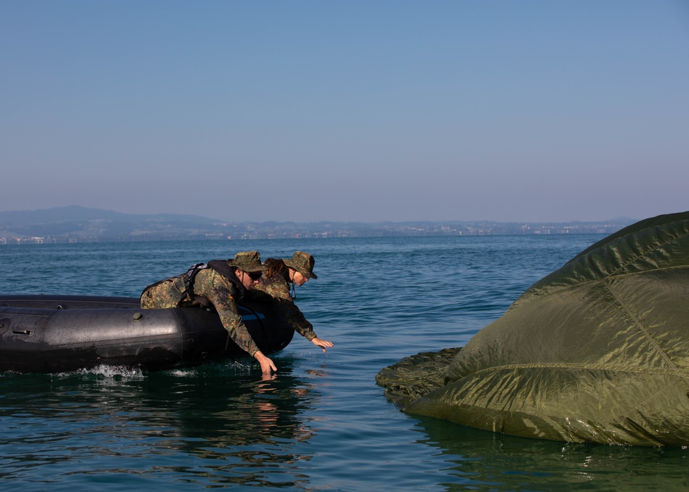 Lake Constance, Germany, Joint Water Airborne Operation Training