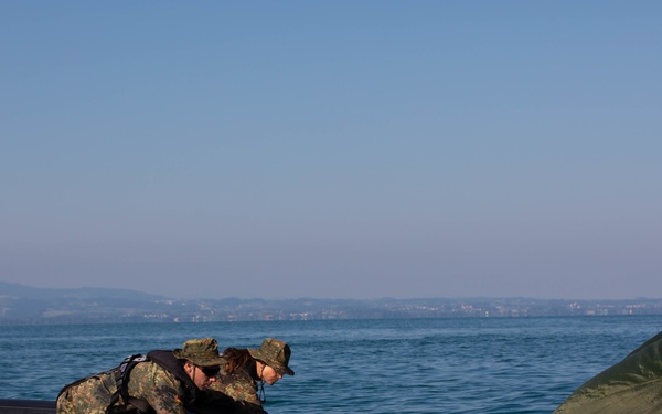 Lake Constance, Germany, Joint Water Airborne Operation Training