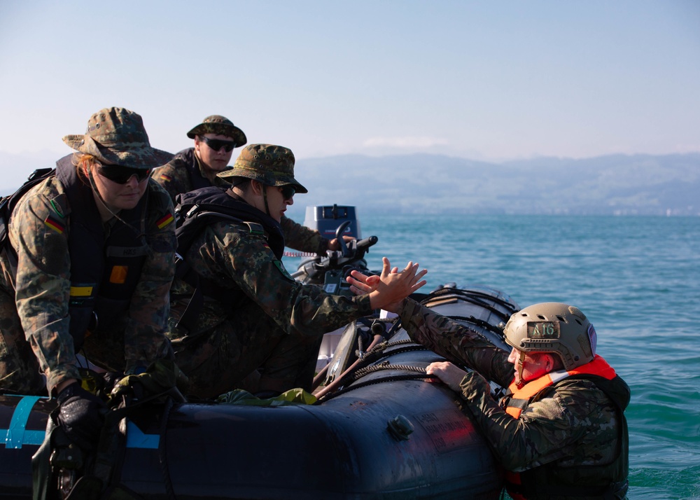 Lake Constance, Germany, Joint Water Airborne Operation Training