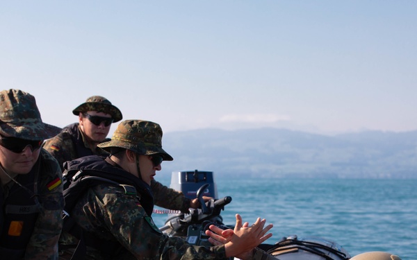 Lake Constance, Germany, Joint Water Airborne Operation Training