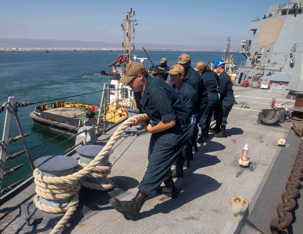 USS Nitze Daily Operations