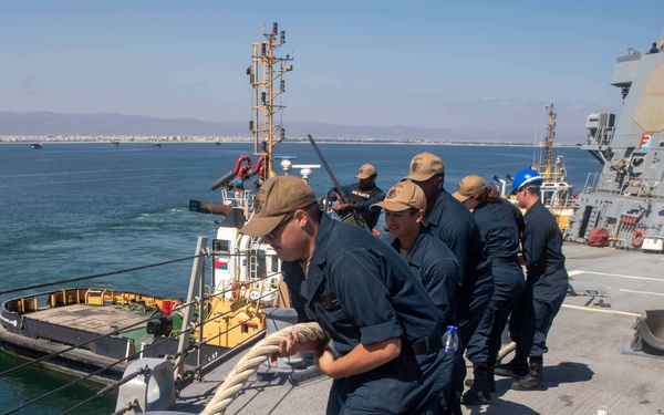 USS Nitze Daily Operations