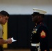 Barracks Marines completed the final evaluation of Ceremonial Drill School