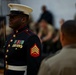 Barracks Marines completed the final evaluation of Ceremonial Drill School