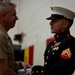 Barracks Marines completed the final evaluation of Ceremonial Drill School