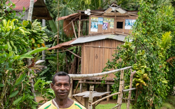 A DPAA Investigation Team travels through the mountainous East Sepik Province