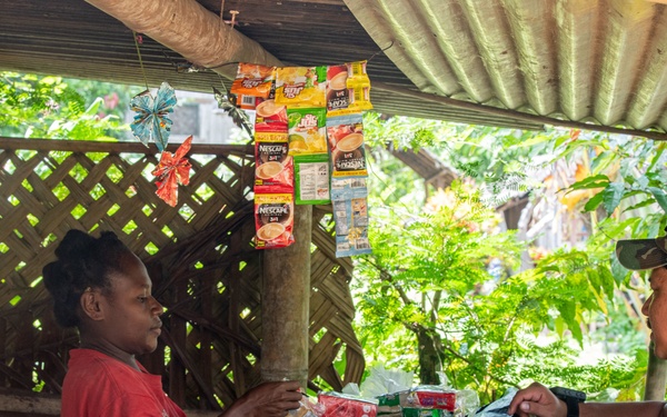 A DPAA Investigation Team travels through the mountainous East Sepik Province