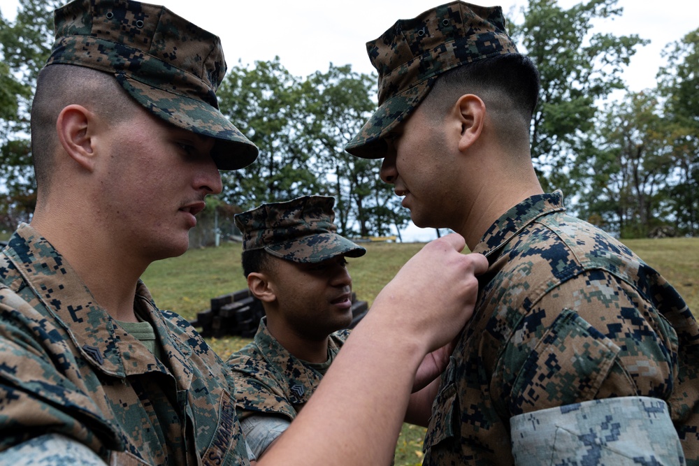 Cpl. Miguel Barragan-Palma Promotion