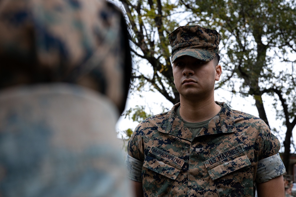 Cpl. Miguel Barragan-Palma Promotion