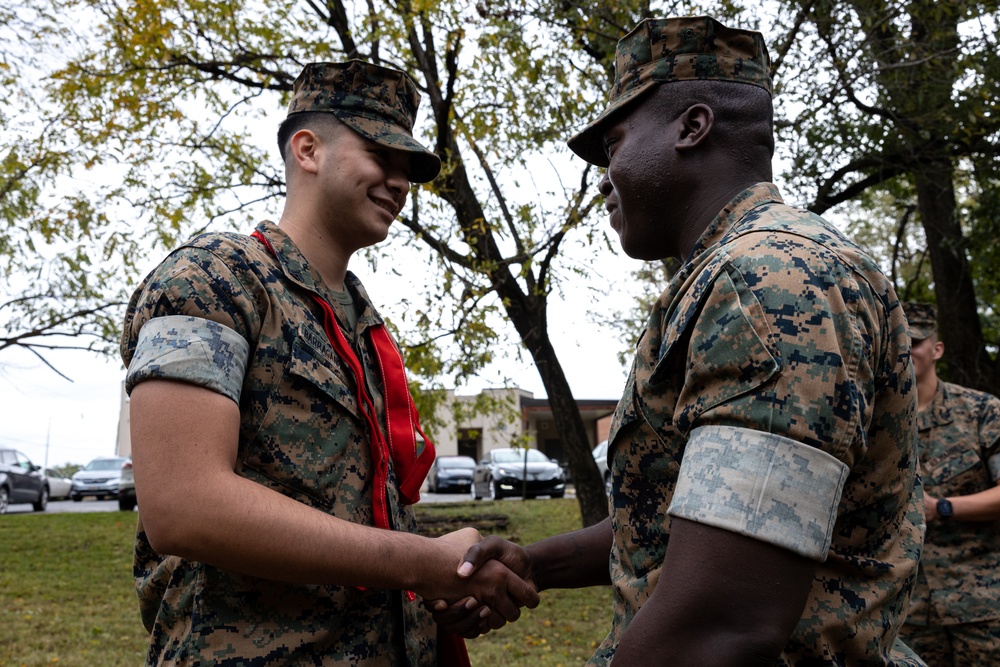 Cpl. Miguel Barragan-Palma Promotion