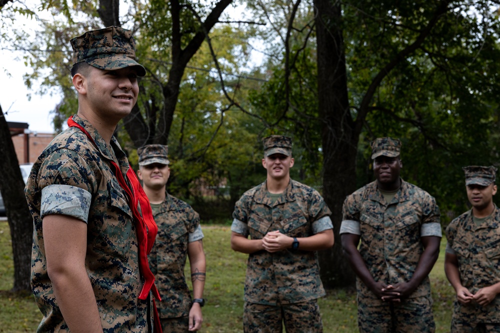 Cpl. Miguel Barragan-Palma Promotion