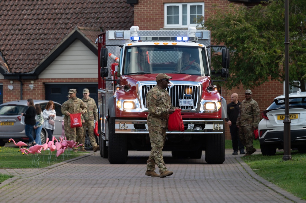 Liberty Wing Fire Prevention Parade