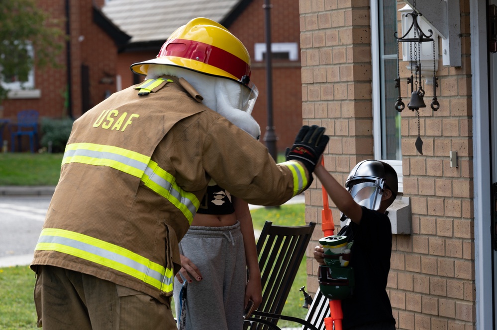 Liberty Wing Fire Prevention Parade