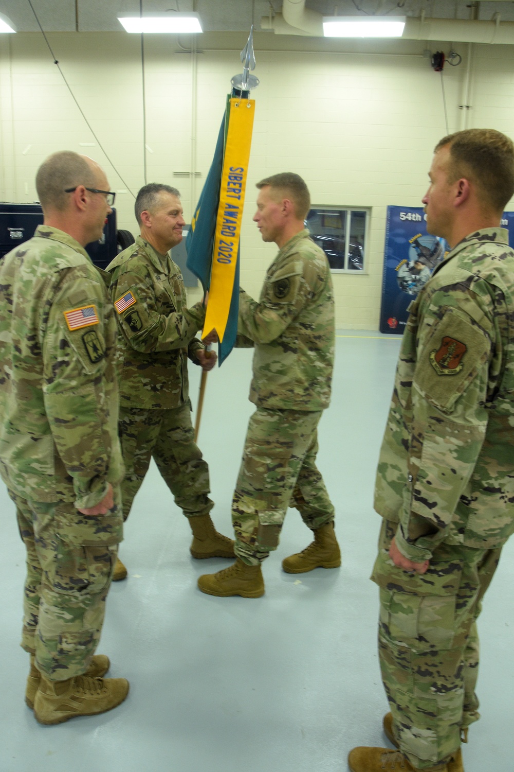 54th Civil Support Team change of command ceremony