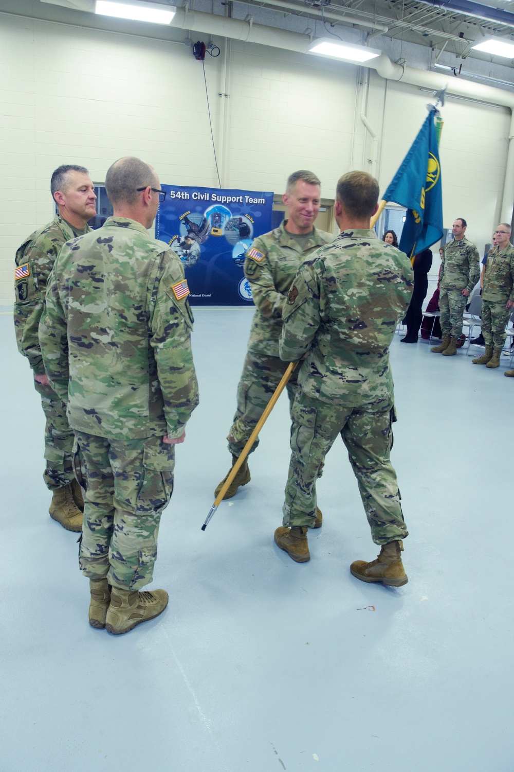 54th Civil Support Team change of command ceremony