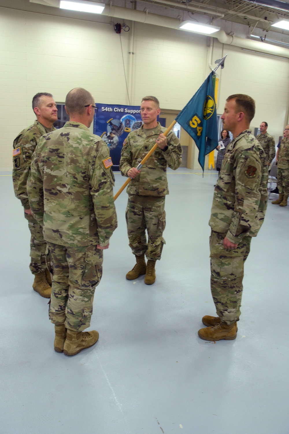 54th Civil Support Team change of command ceremony