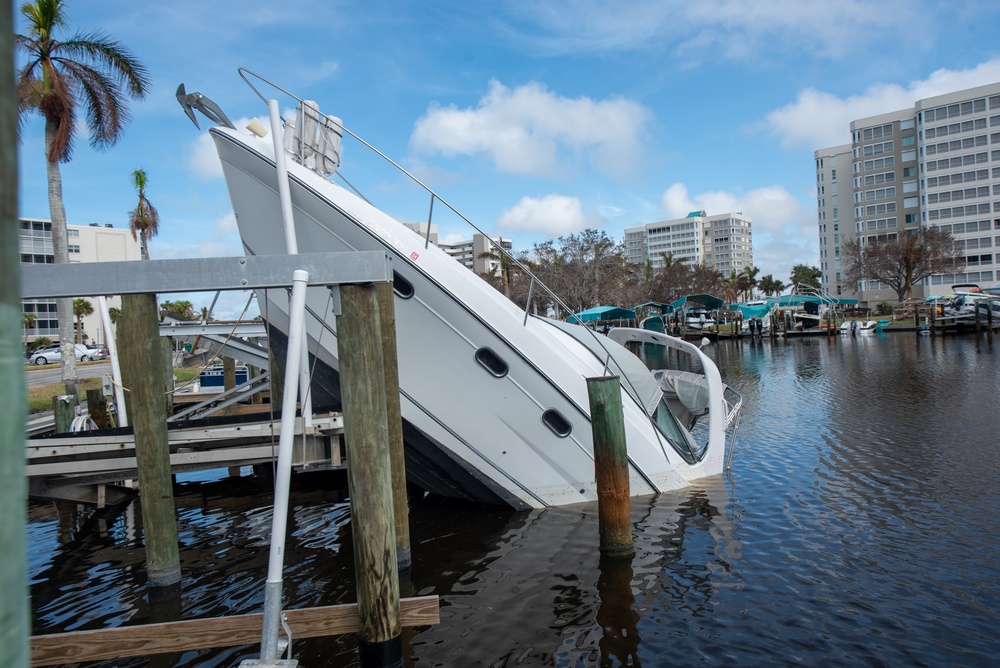 Coast Guard conducts port assessments post Hurricane Ian landfall