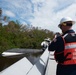 Coast Guard members conduct port assessment post Hurricane Ian landfall