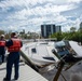 Coast Guard members conduct port assessment post Hurricane Ian landfall