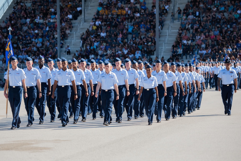 433rd Training Squadron Basic Military Training Graduation