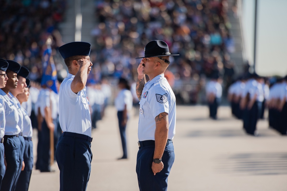 433rd Training Squadron Basic Military Training Graduation